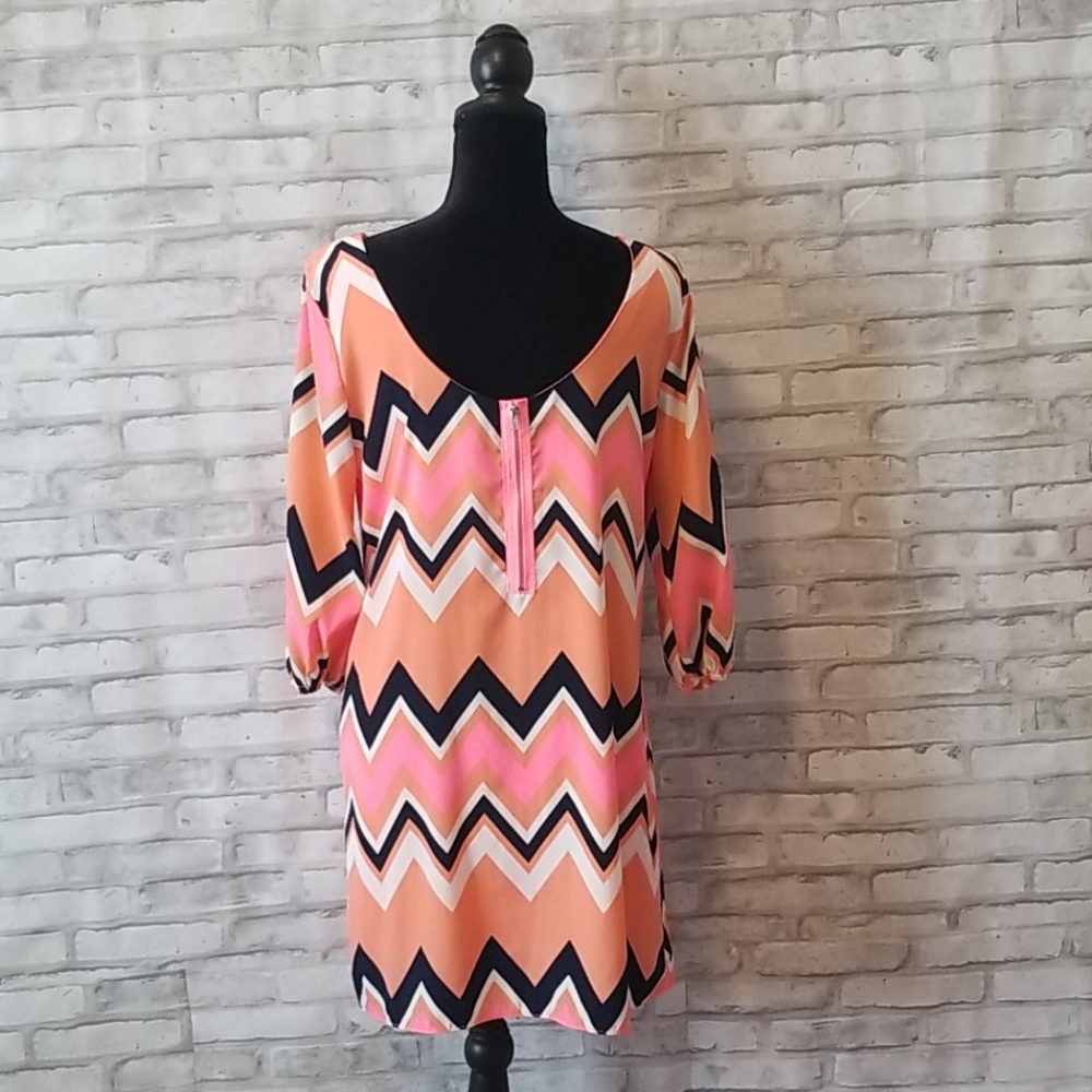Chevron Dress - Picture 2 of 3